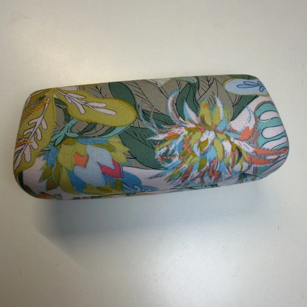 Vera Bradley Rain‎ Forest Canopy Tropical Clamshell Readers Case Hard Eyeglasses